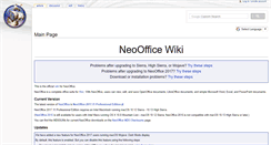 Desktop Screenshot of neowiki.neooffice.org