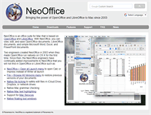 Tablet Screenshot of neooffice.org